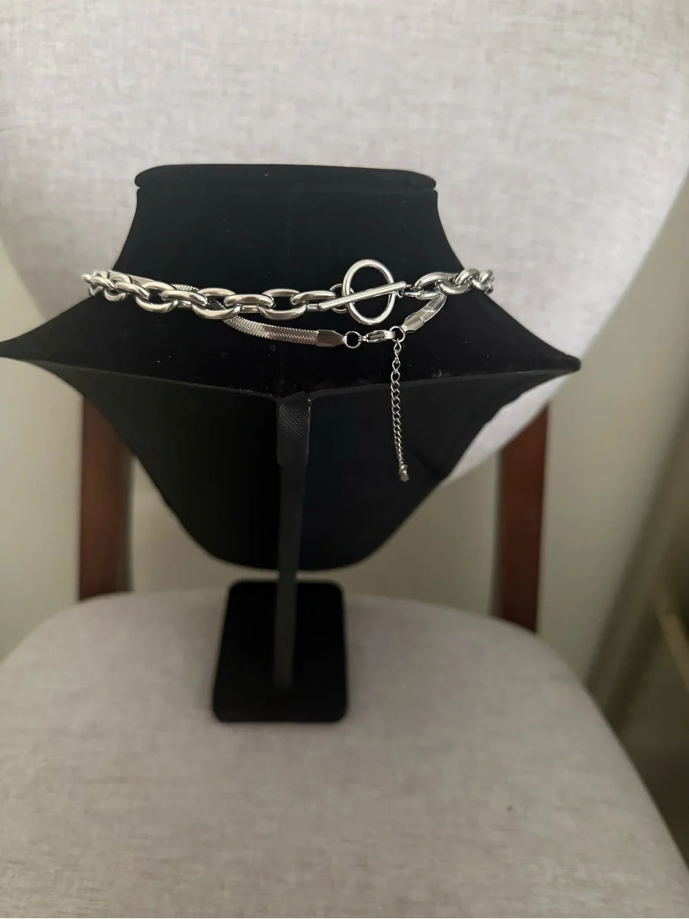 Louis Vuitton silver lock and key #315